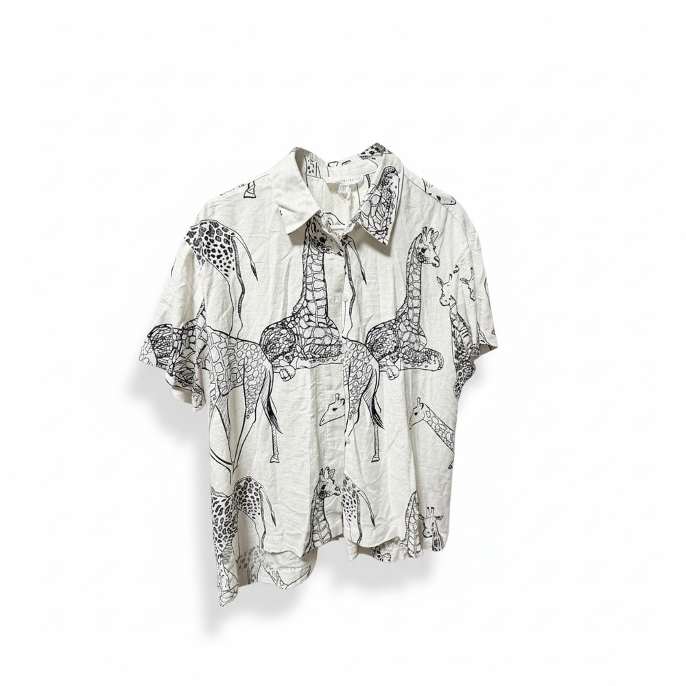 Black and White womens shirt - Picture 2 of 6